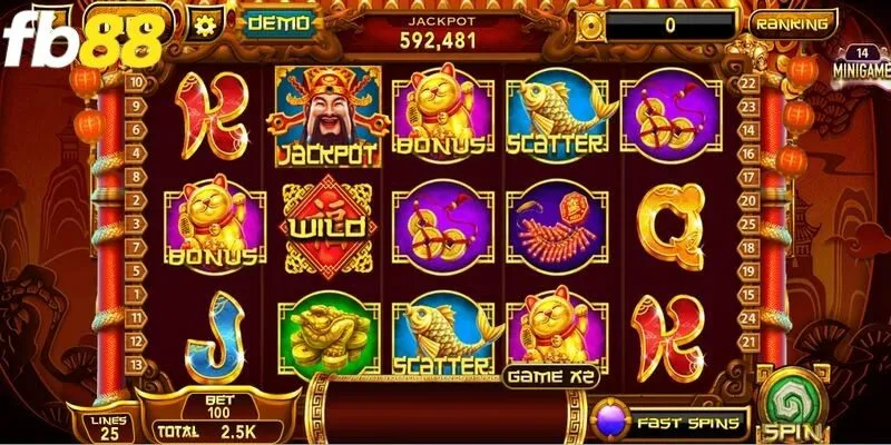 Các chức năng chính trong game nổ hũ thần tài